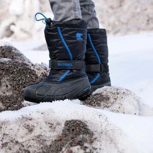 Sorel YOUTH FLURRY™ BOOT kids 11 black blue